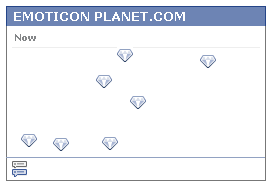How to make a face Diamond on Facebook