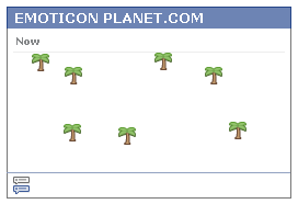 How to make a face Palm Tree on Facebook